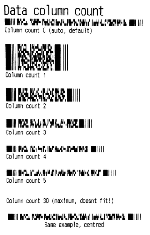 How to print PDF417 codes with escpos-php