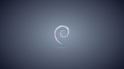 Debian's plymouth boot screen