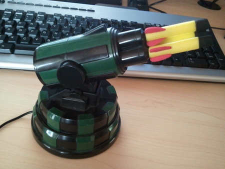 usb desktop missile launcher